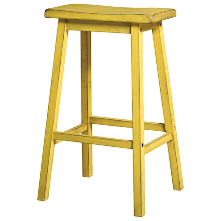 Set of Two 29" Saddle Stools